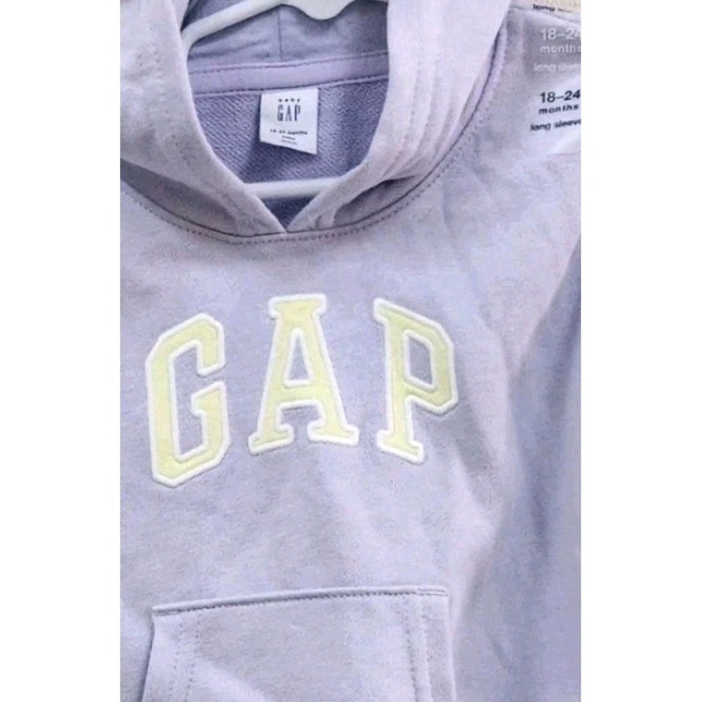 BABY GAP NEW HOODIE Pullover SWEATSHIRT 18 -24 MONTHS NWT